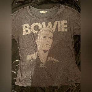 Woman’s David Bowie t shirt